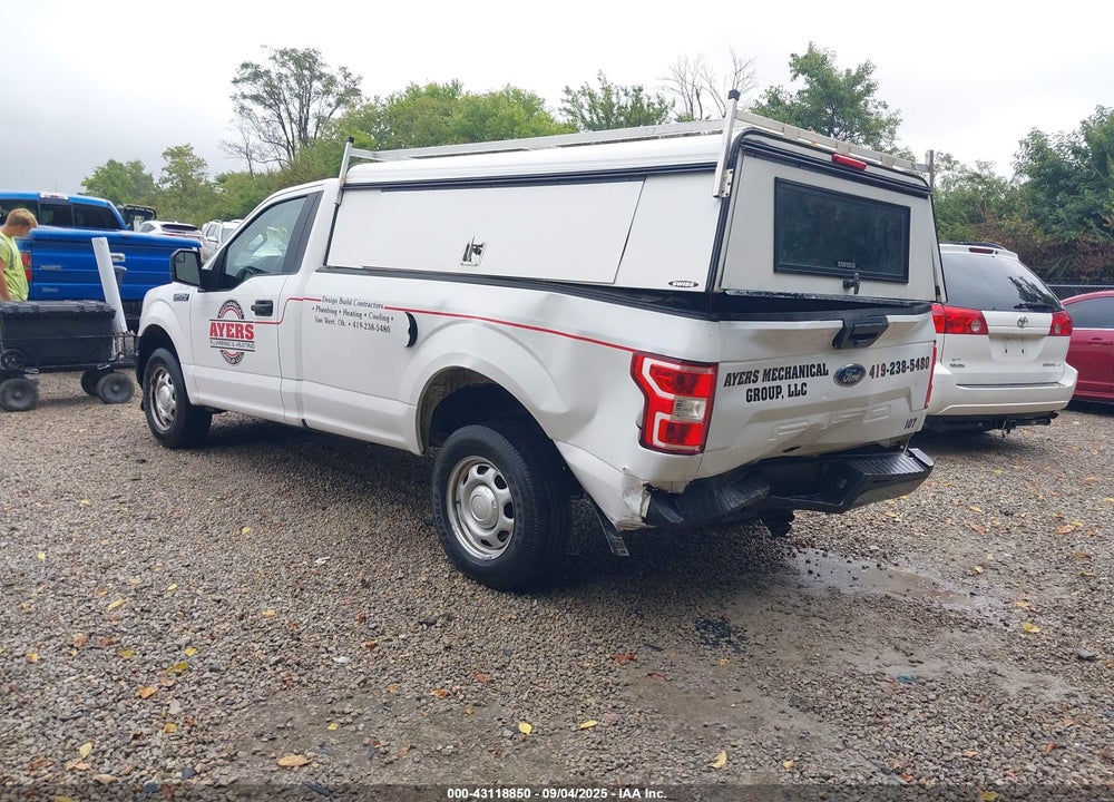 2018 FORD F-150 VIN: 1FTMF1CB0JKF89141
