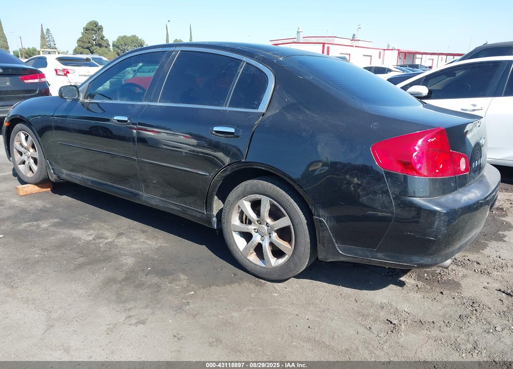 2006 INFINITI G35 VIN: JNKCV51E66M507037