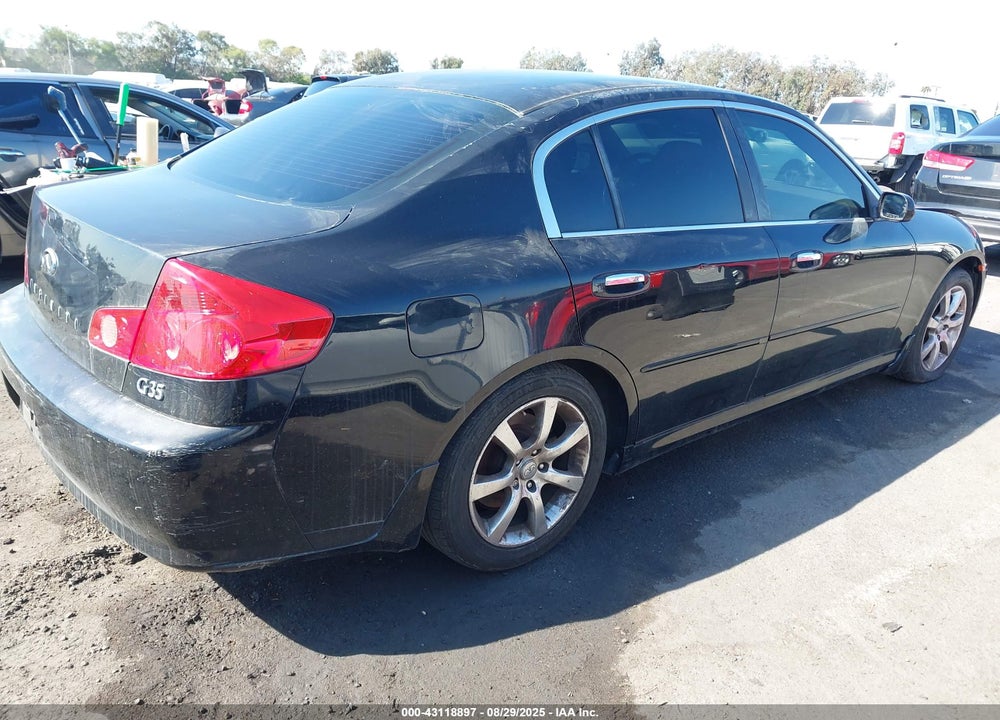 2006 INFINITI G35 VIN: JNKCV51E66M507037