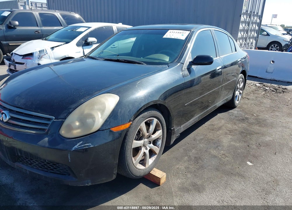 2006 INFINITI G35 VIN: JNKCV51E66M507037