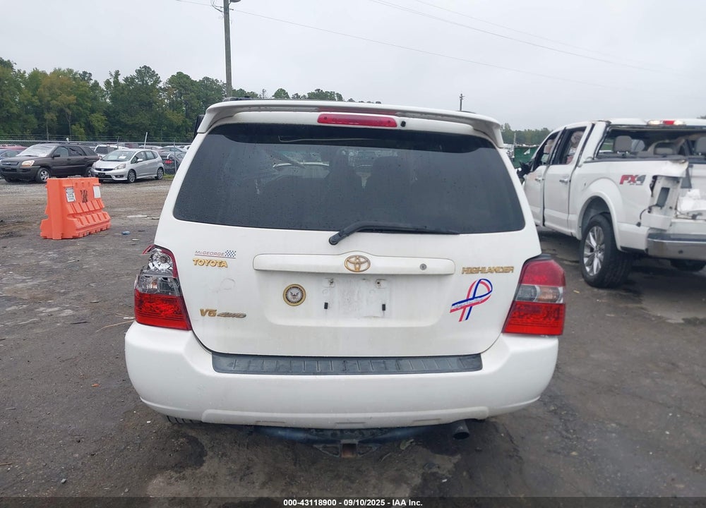 2004 TOYOTA HIGHLANDER LIMITED V6 VIN: JTEEP21A640066901