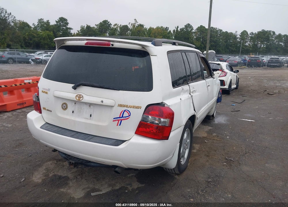2004 TOYOTA HIGHLANDER LIMITED V6 VIN: JTEEP21A640066901