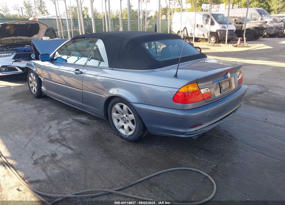 2001 BMW 325CI VIN: WBABS33451JY55403