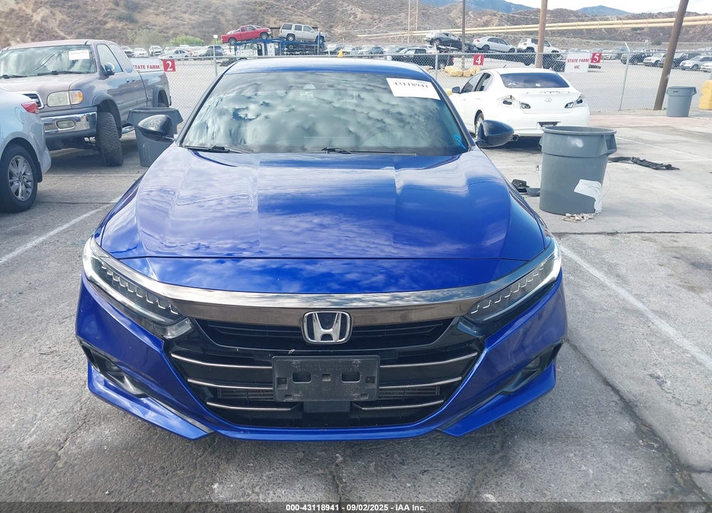 2022 HONDA ACCORD VIN: 1HGCV1F33NA029727