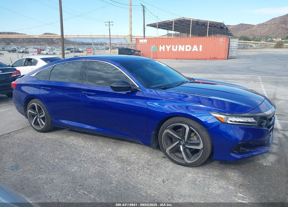 2022 HONDA ACCORD VIN: 1HGCV1F33NA029727