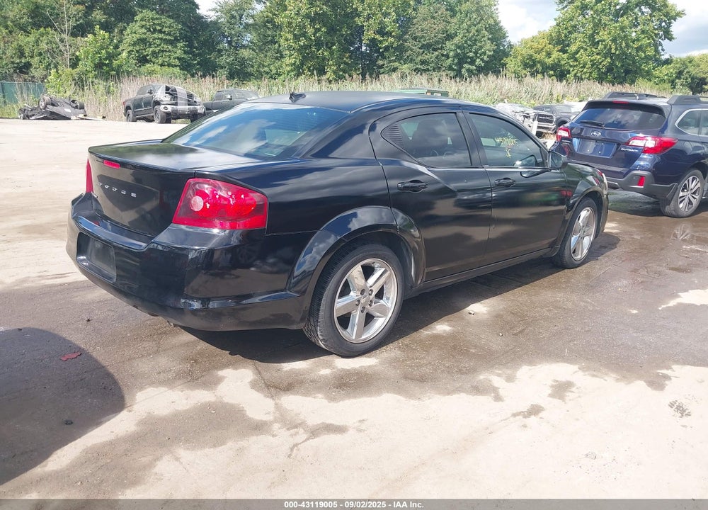 2014 DODGE AVENGER SE VIN: 1C3CDZAB7EN109723