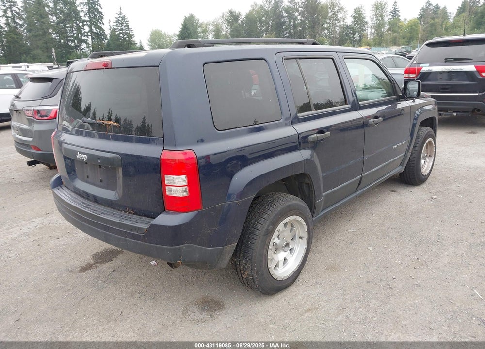 2012 JEEP PATRIOT VIN: 1C4NJPBA9CD639640