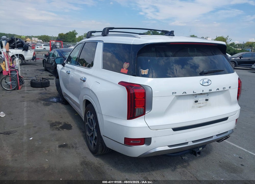 2022 HYUNDAI PALISADE VIN: KM8R74HEXNU412173