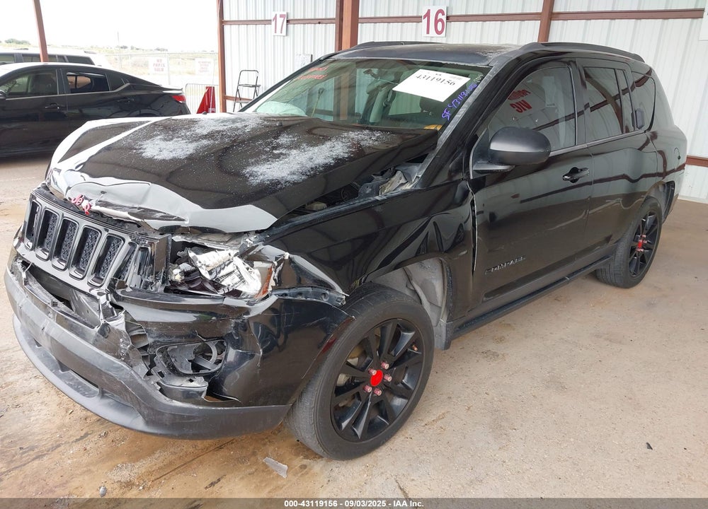 2014 JEEP COMPASS ALTITUDE VIN: 1C4NJCBA3ED827954