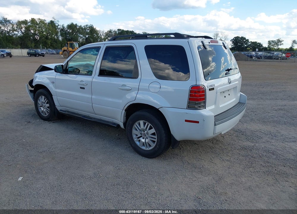 2007 MERCURY MARINER LUXURY VIN: 4M2YU91187KJ15876