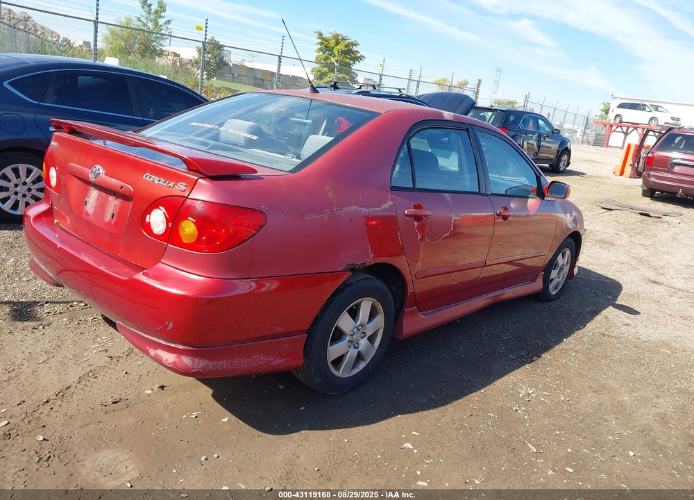 2003 TOYOTA COROLLA S VIN: 2T1BR32E23C079285