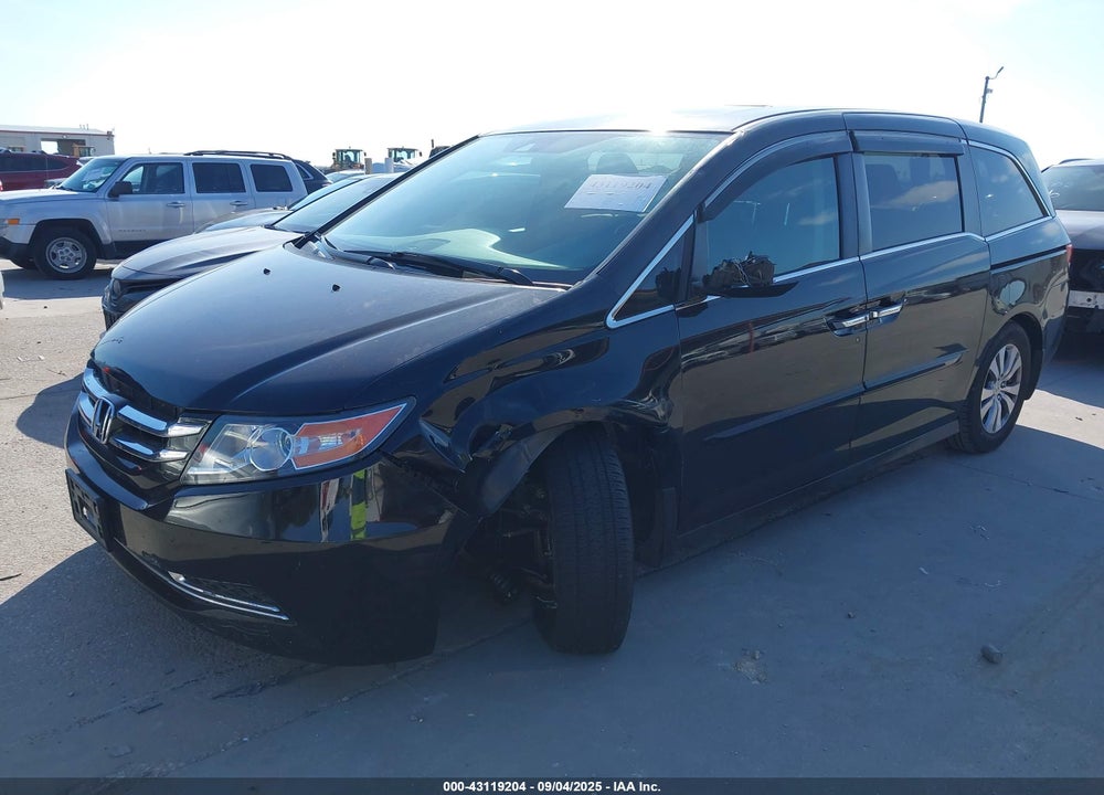 2015 HONDA ODYSSEY EX-L VIN: 5FNRL5H66FB124935