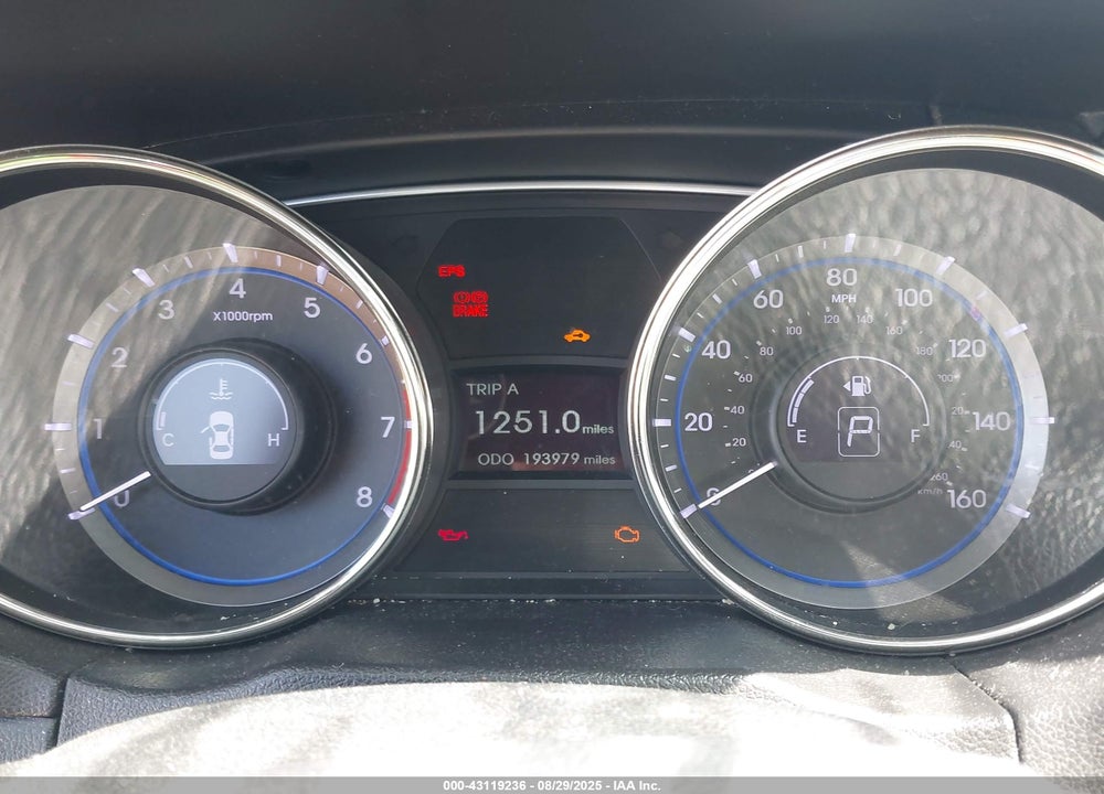 2011 HYUNDAI SONATA VIN: 5NPEC4AB9BH189371
