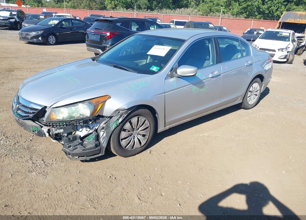 2012 HONDA ACCORD VIN: 1HGCP2F31CA235206