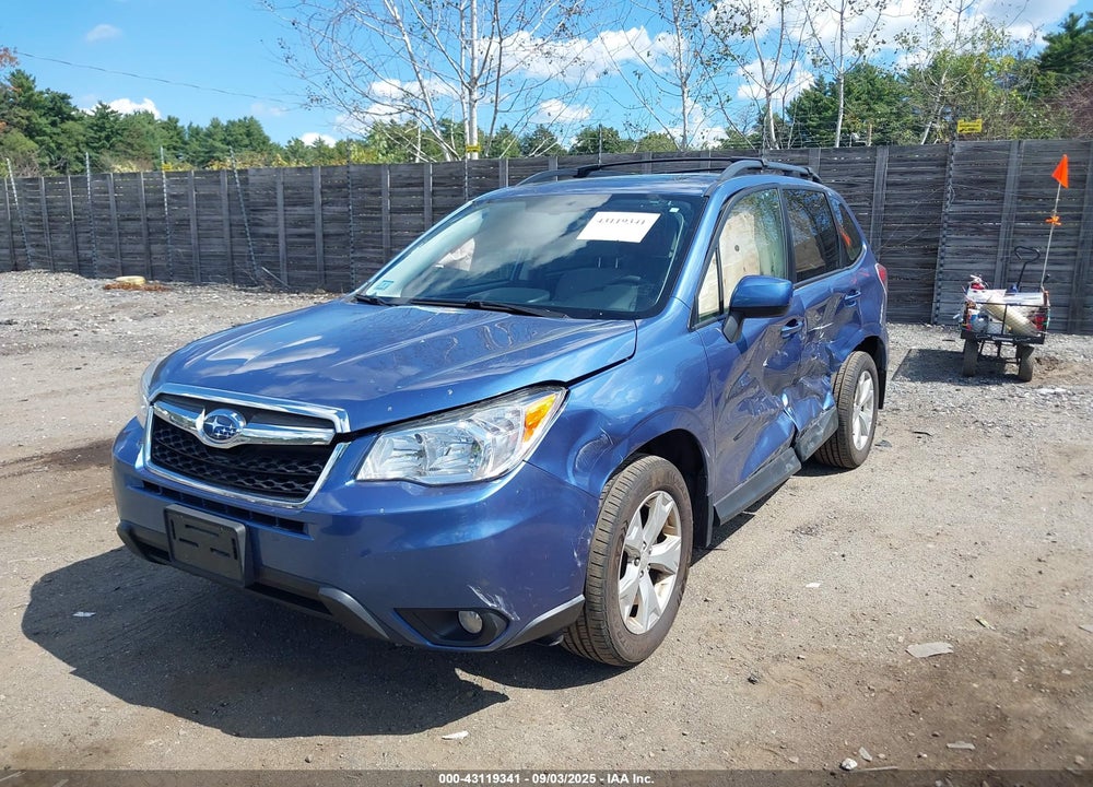 2016 SUBARU FORESTER VIN: JF2SJADC8GH475974