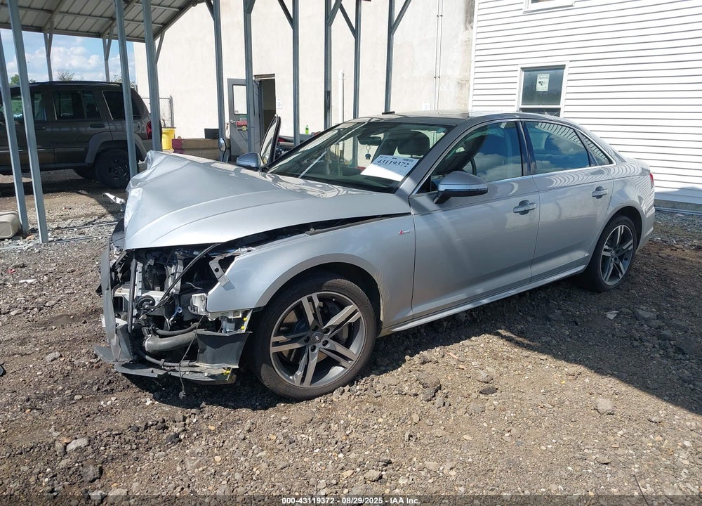 2017 AUDI A4 VIN: WAUENAF42HA161041