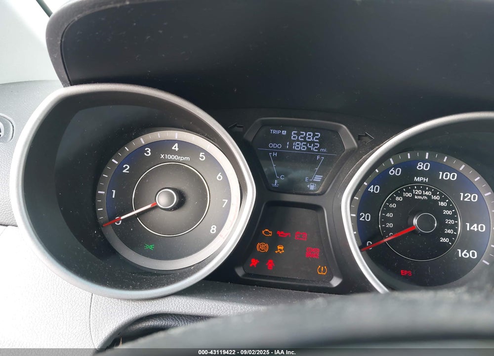 2012 HYUNDAI ELANTRA VIN: KMHDH4AE7CU237038