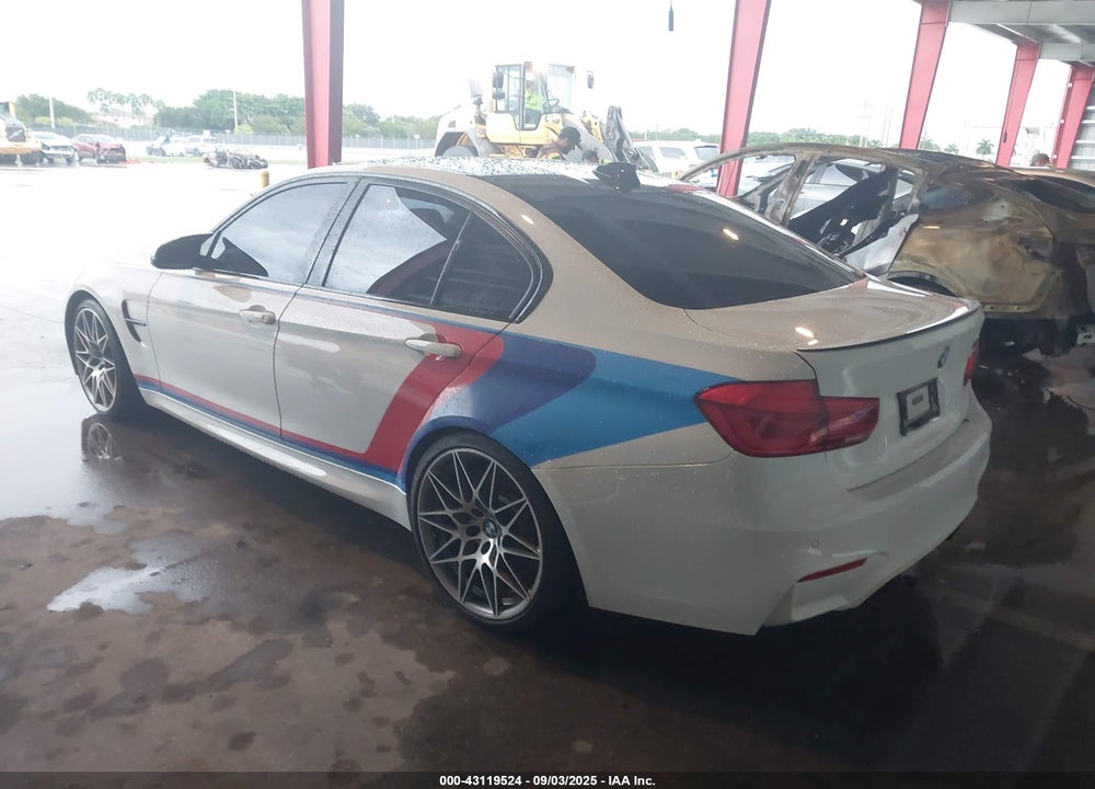 2017 BMW M3 VIN: WBS8M9C30H5G85953