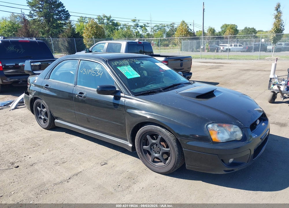 2004 SUBARU IMPREZA WRX VIN: JF1GD29664G518817