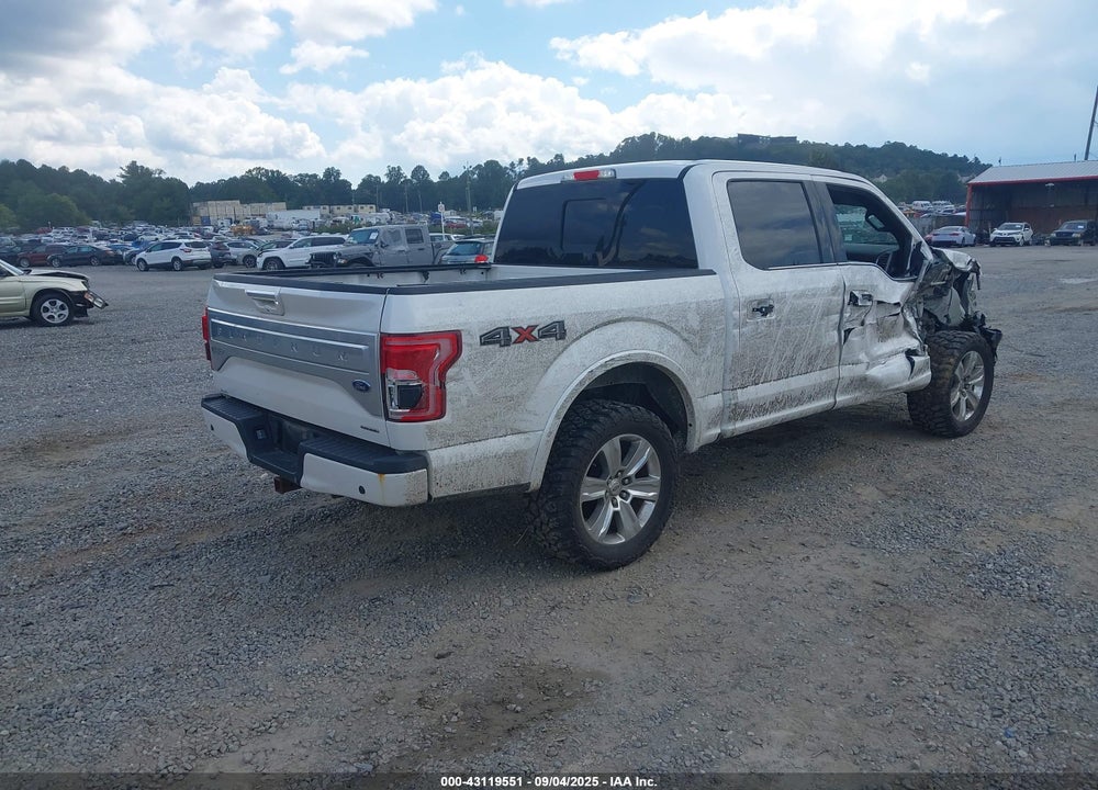 2016 FORD F-150 VIN: 1FTEW1EF4GFB42768