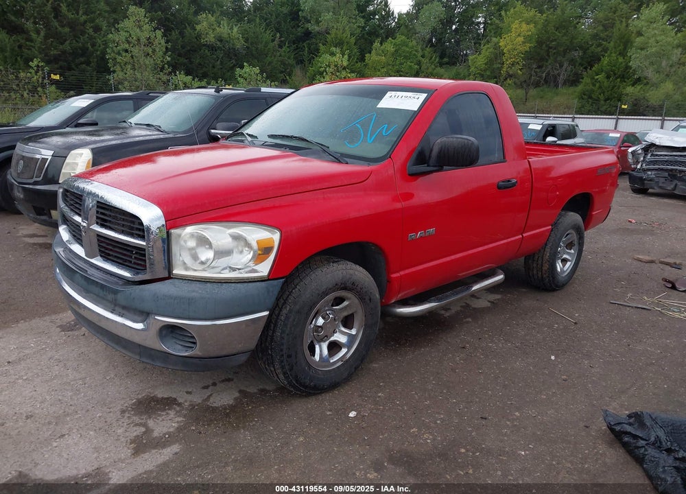 2008 DODGE RAM 1500 ST/SXT VIN: 1D7HA16K78J152142