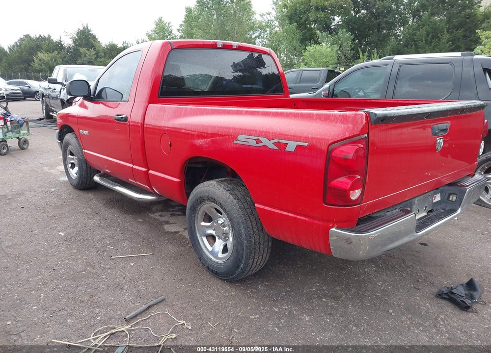 2008 DODGE RAM 1500 ST/SXT VIN: 1D7HA16K78J152142