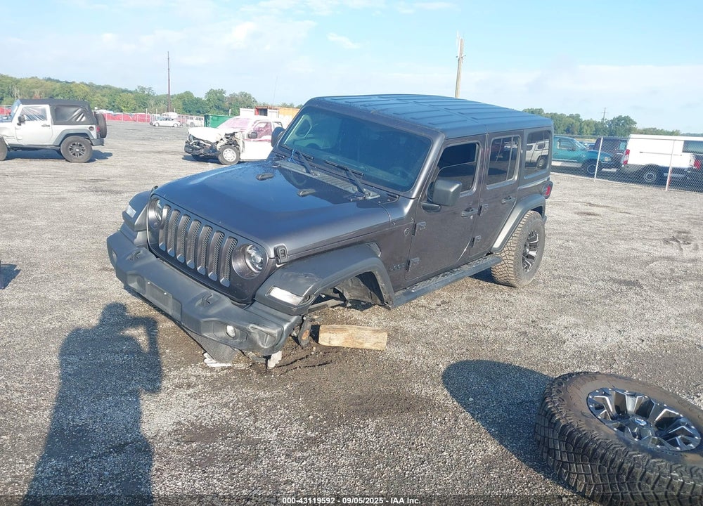 2022 JEEP WRANGLER UNLIMITED VIN: 1C4HJXDM9NW226080