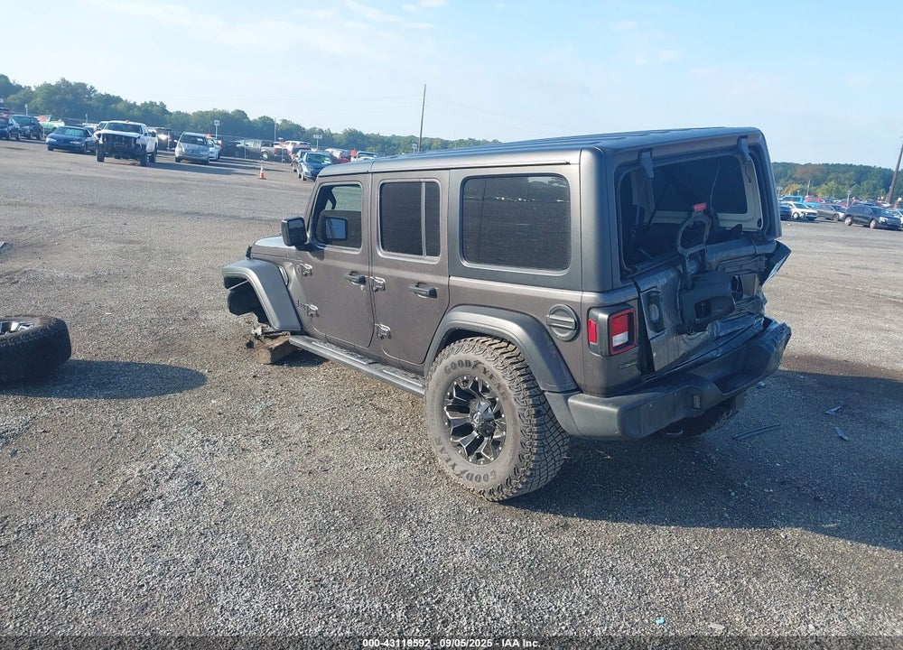 2022 JEEP WRANGLER UNLIMITED VIN: 1C4HJXDM9NW226080