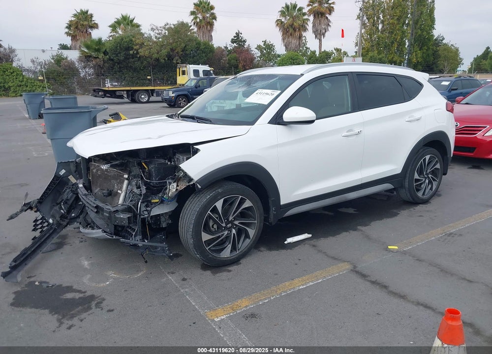 2021 HYUNDAI TUCSON VIN: KM8J33AL0MU292670