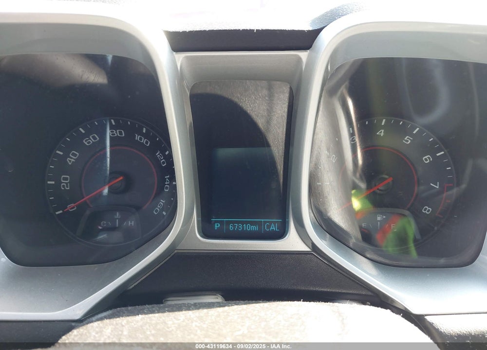 2015 CHEVROLET CAMARO VIN: 2G1FD3D37F9214608