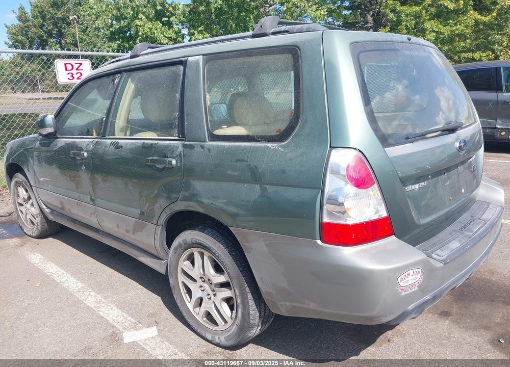 2006 SUBARU FORESTER VIN: JF1SG67636H702640