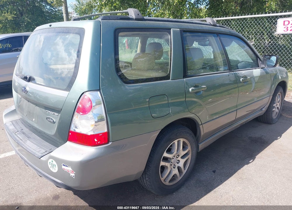 2006 SUBARU FORESTER VIN: JF1SG67636H702640
