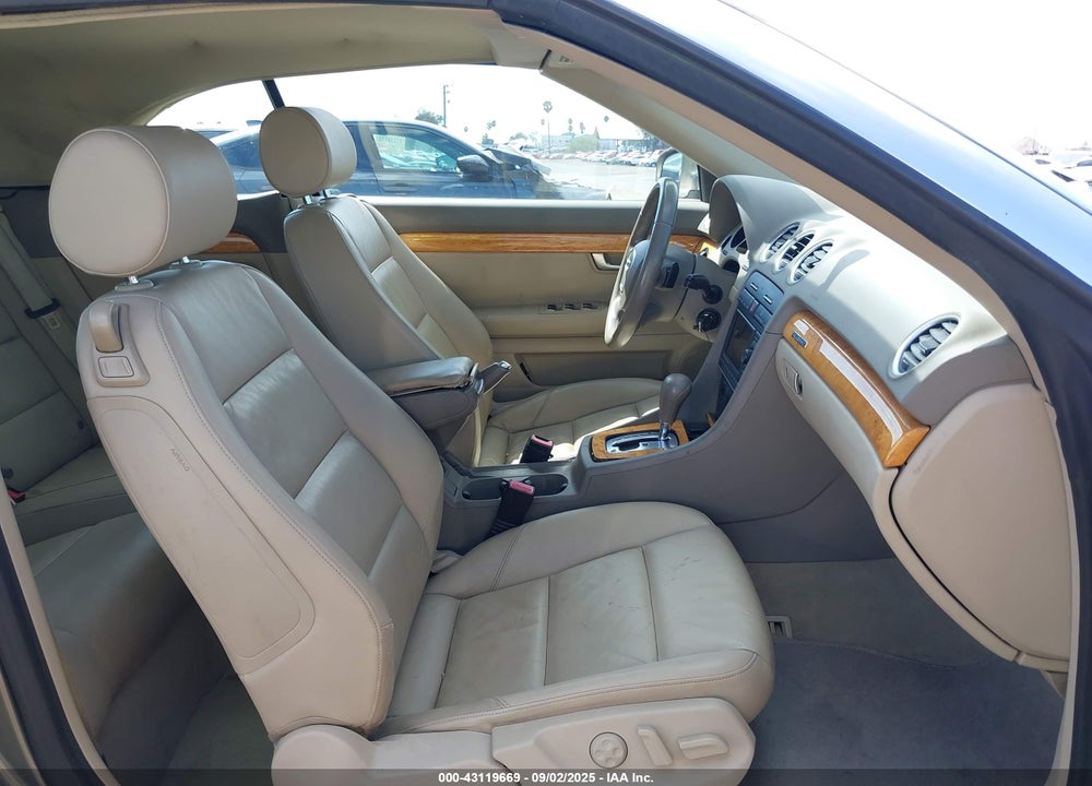 2009 AUDI A4 VIN: WAUDH48H89K009927