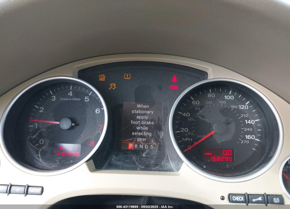 2009 AUDI A4 VIN: WAUDH48H89K009927