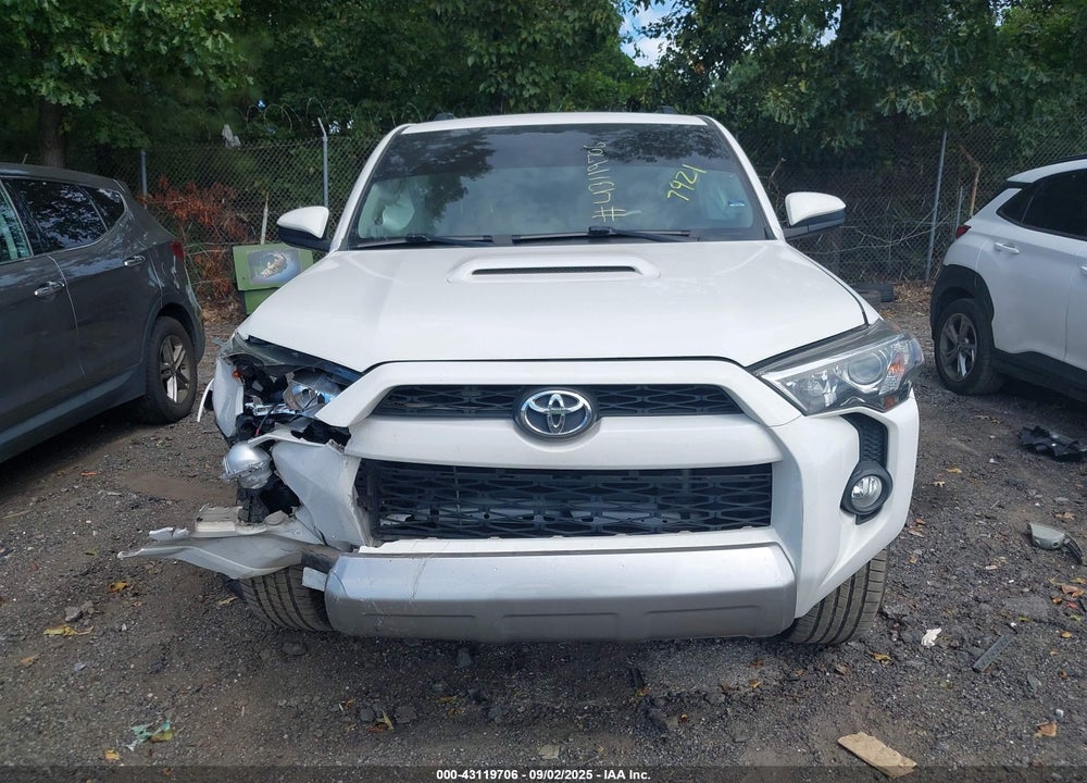 2017 TOYOTA 4RUNNER VIN: JTEBU5JRXH5417921
