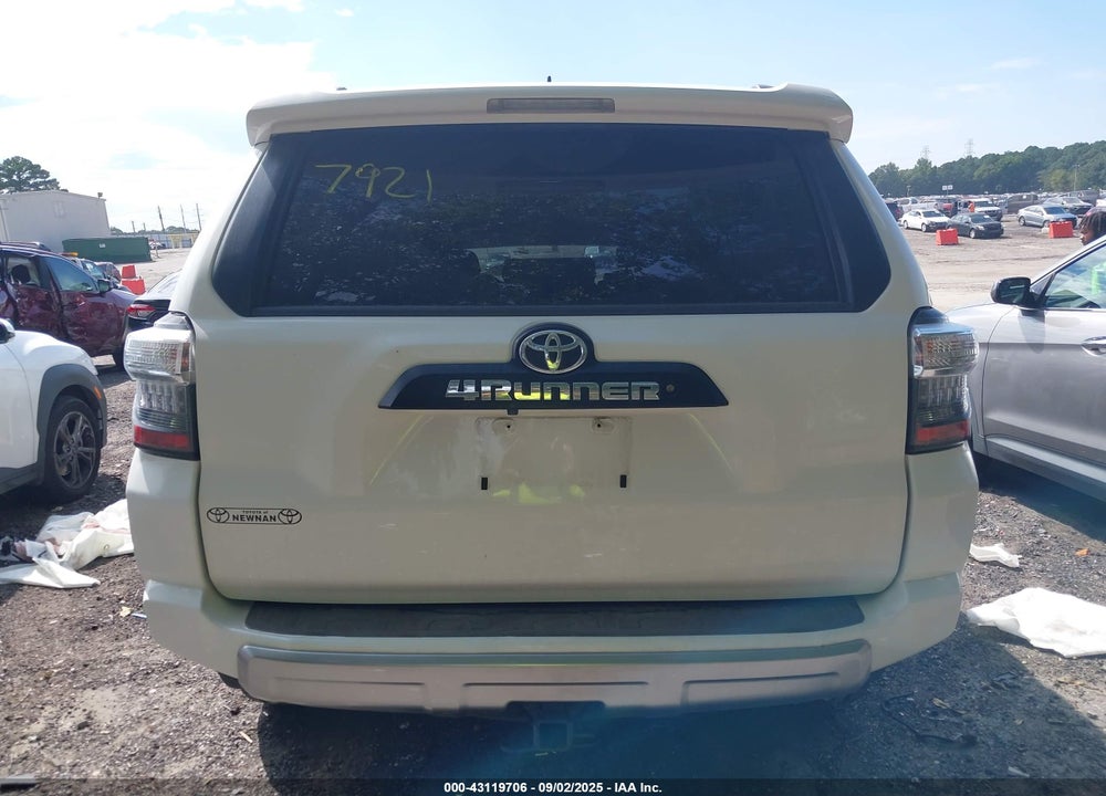 2017 TOYOTA 4RUNNER VIN: JTEBU5JRXH5417921