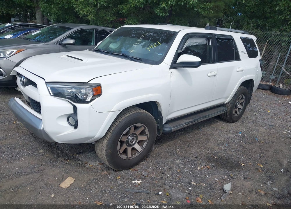 2017 TOYOTA 4RUNNER VIN: JTEBU5JRXH5417921