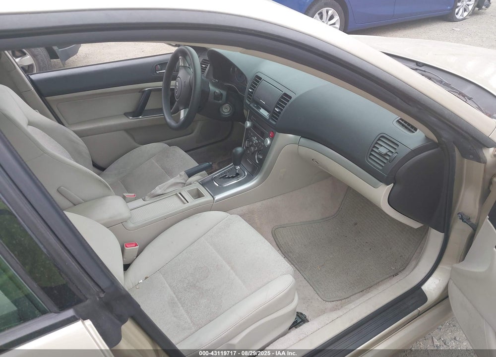 2008 SUBARU LEGACY 2.5I VIN: 4S3BL616087203446