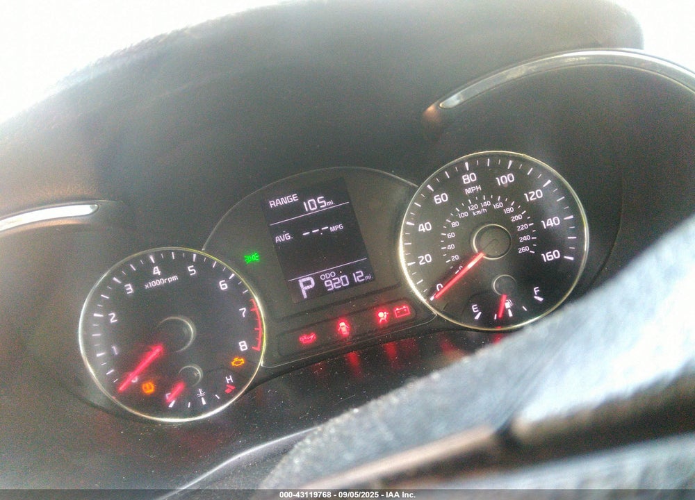 2016 KIA FORTE VIN: KNAFK5A84G5647260