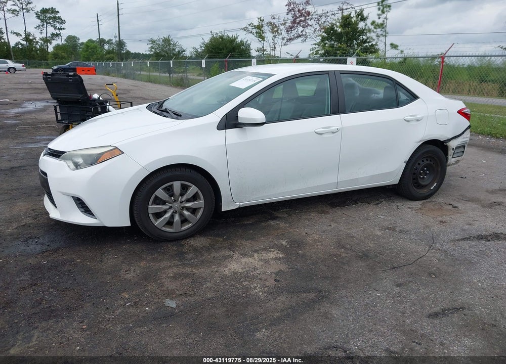 2015 TOYOTA COROLLA VIN: 2T1BURHE3FC476677