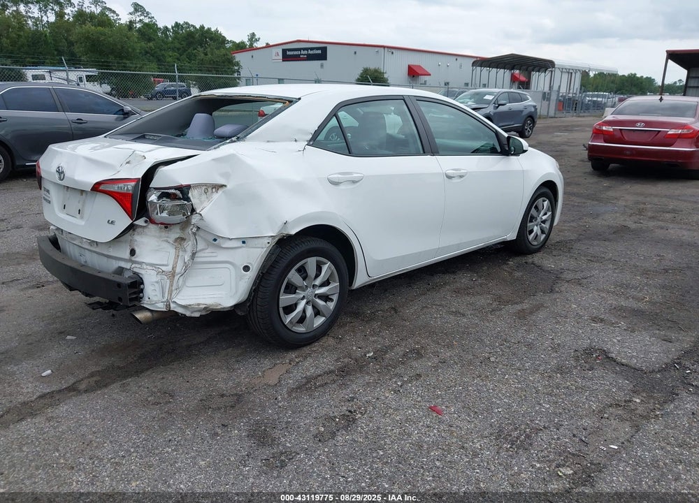 2015 TOYOTA COROLLA VIN: 2T1BURHE3FC476677
