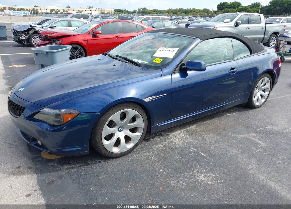 2005 BMW 645CI VIN: WBAEK73495B326363