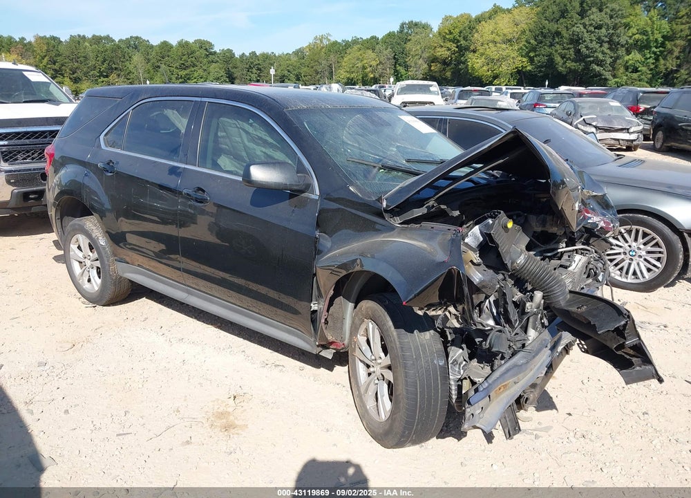 2013 CHEVROLET EQUINOX LS VIN: 2GNALBEK8D6315053