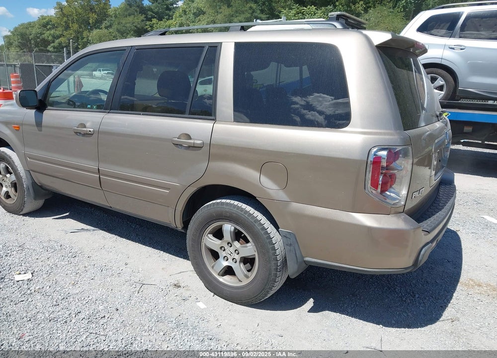 2006 HONDA PILOT EX-L VIN: 2HKYF18566H508394