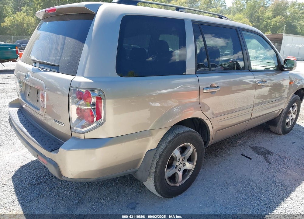 2006 HONDA PILOT EX-L VIN: 2HKYF18566H508394