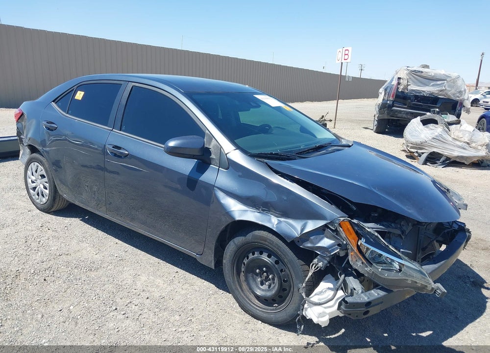 2019 TOYOTA COROLLA LE VIN: 5YFBURHE2KP892567