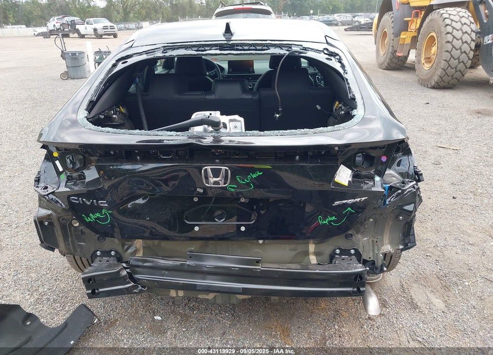2025 HONDA CIVIC VIN: 19XFL2H87SE023941