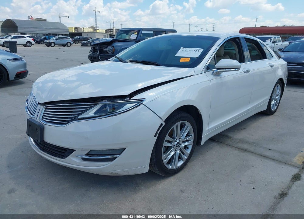 2014 LINCOLN MKZ VIN: 3LN6L2G91ER800830