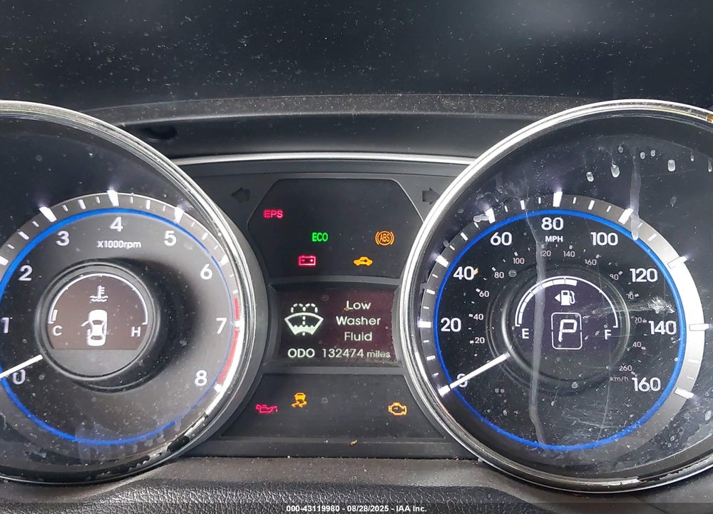 2013 HYUNDAI SONATA VIN: 5NPEC4AB3DH768987