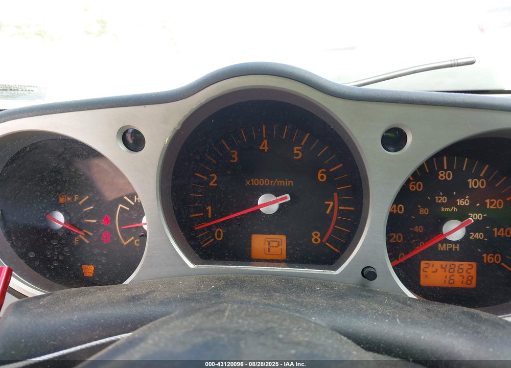 2003 NISSAN 350Z TOURING VIN: JN1AZ34E73T018986